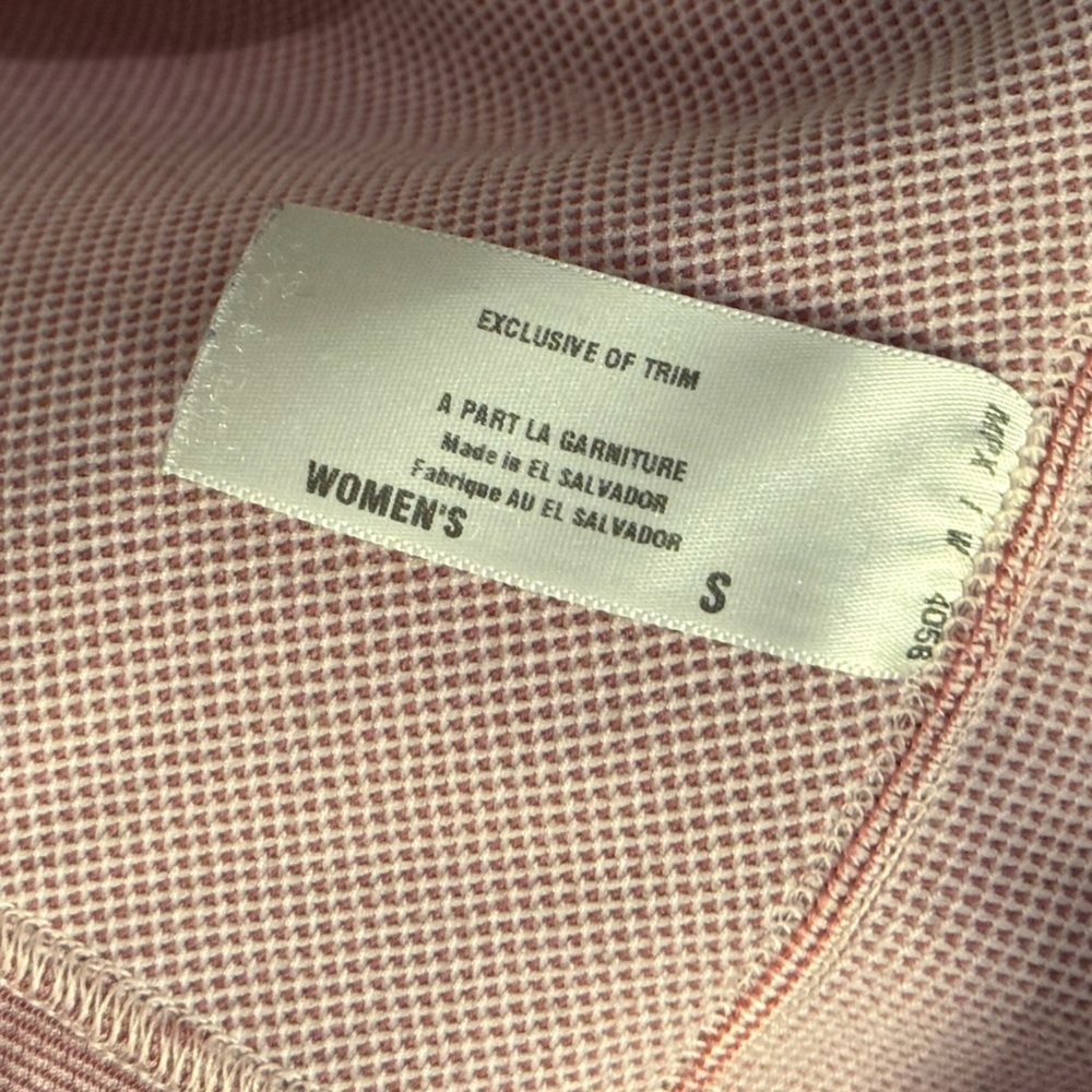 Patagonia Capilene Midweight Zip-Neck Heathered Dark Pink Plum Small - Picture 5 of 6